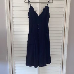 Navy blue sundress